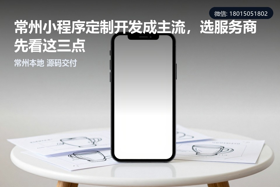 常州,小程序定制开发,软件开发公司,本地化服务,售后响应