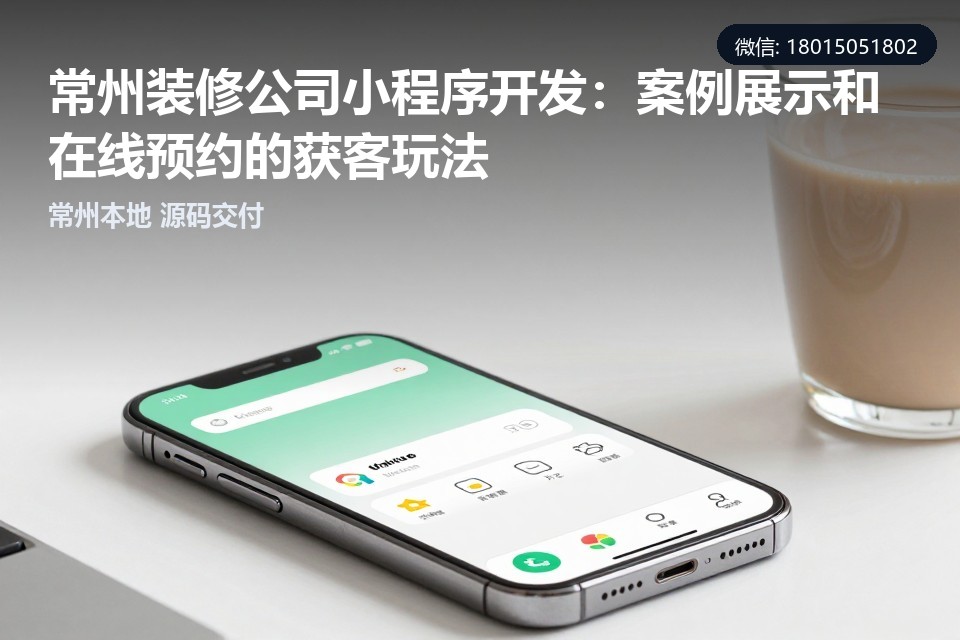 常州装修小程序,装修公司获客,在线预约案例展示