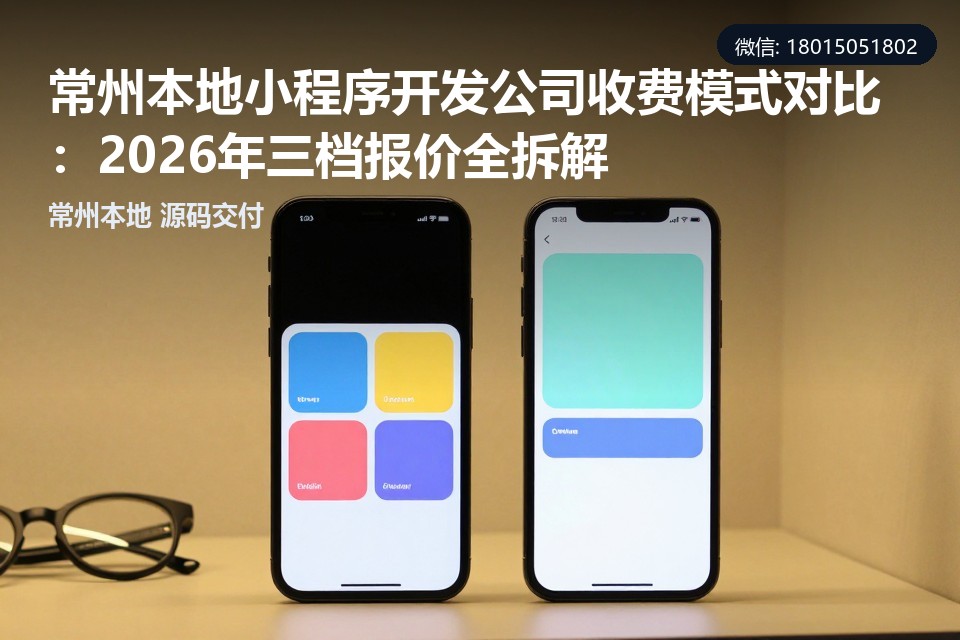 常州小程序开发,小程序收费模式,定制开发报价,源码交付,常州飞傲软件科技