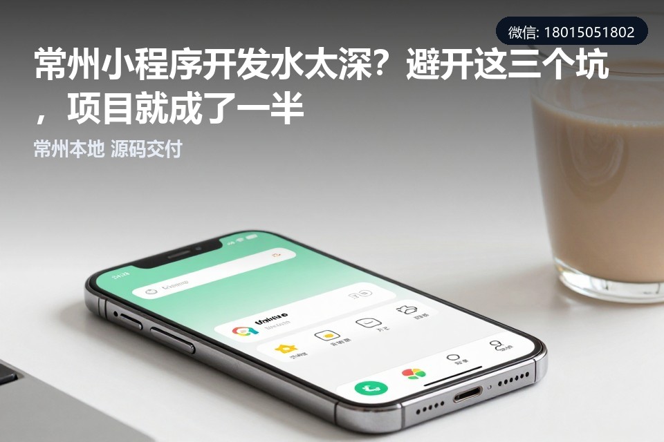 常州,小程序开发,定制开发,避坑,软件开发