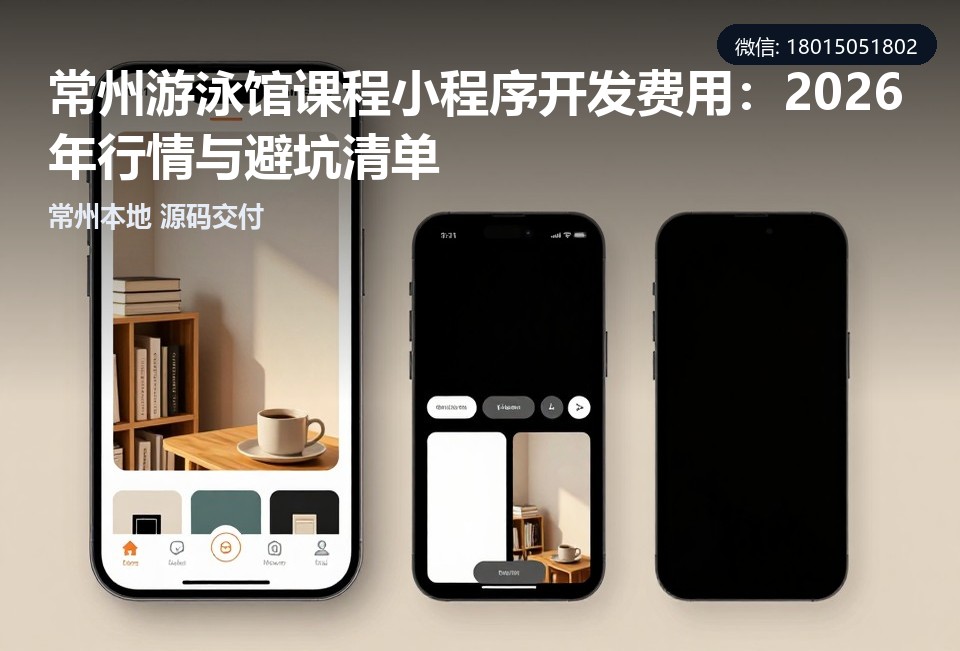常州,游泳馆,课程小程序,定制开发,费用