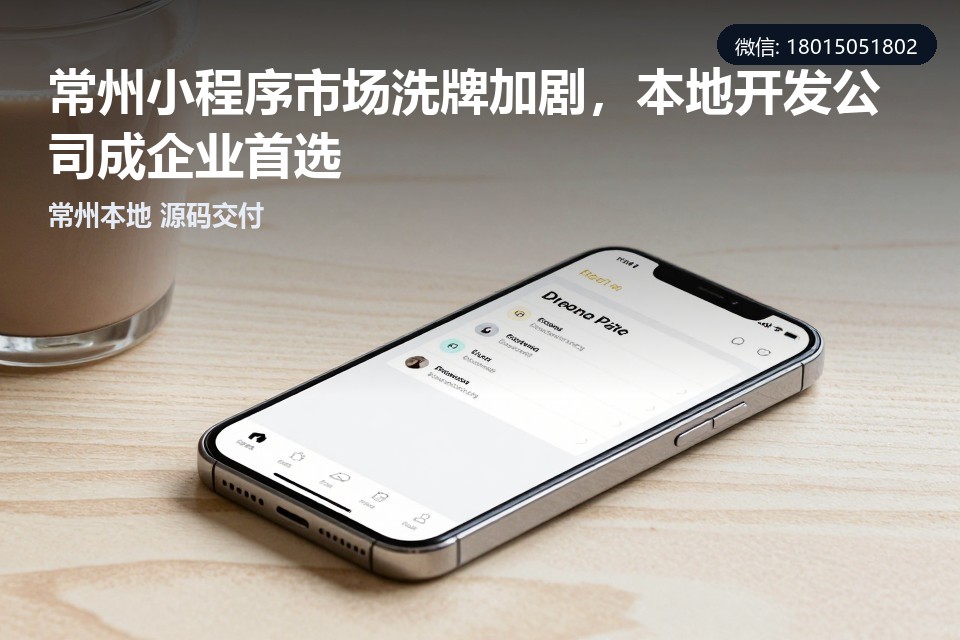 小程序开发,常州,定制开发,本地服务,模板化