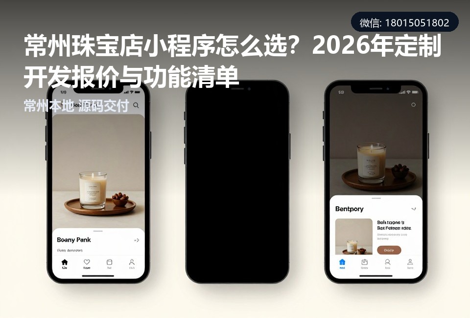 常州珠宝店小程序,珠宝店小程序开发,常州小程序定制,常州软件开发,珠宝门店小程序