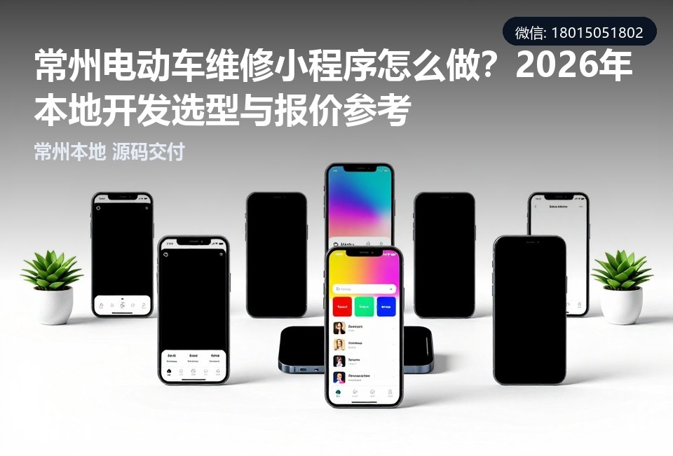常州电动车维修小程序,常州小程序开发,电动车维修门店小程序,常州软件公司,小程序定制开发