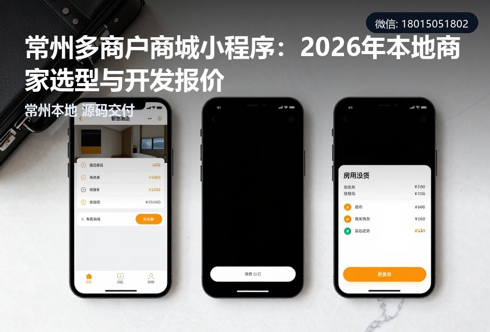常州多商户商城小程序,常州小程序定制开发,多商户商城系统,常州小程序开发公司