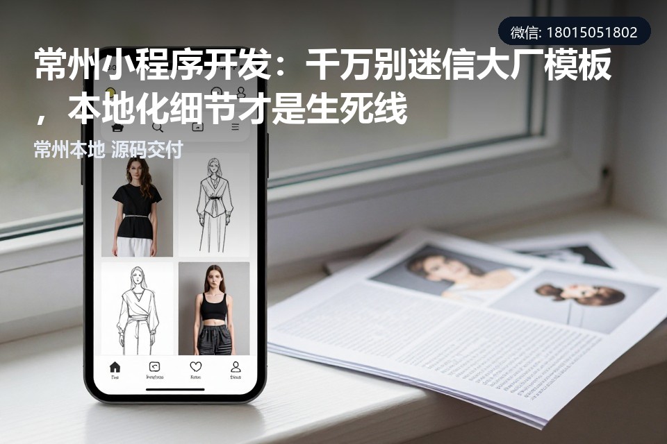 常州小程序开发,本地化,微信小程序,模板开发,企业服务