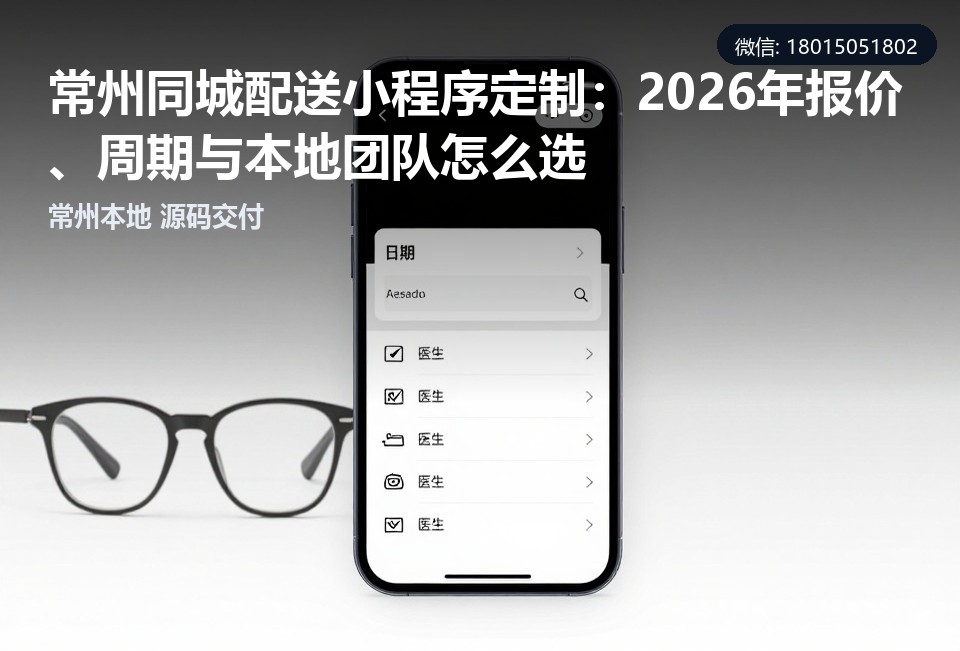 常州同城配送小程序,常州小程序定制开发,常州本地软件公司,配送小程序报价,常州飞傲软件