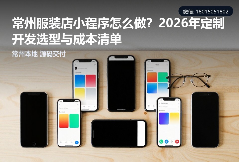 常州服装店小程序,常州小程序定制开发,服装店小程序开发,常州本地小程序