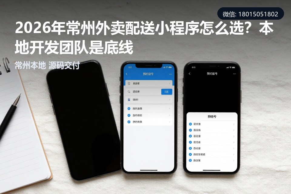 常州外卖配送小程序,常州小程序开发,小程序源码交付,本地开发团队,常州飞傲软件科技有限公司