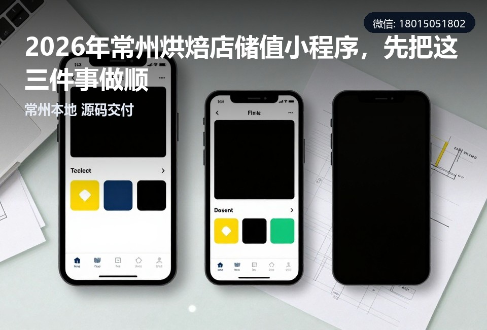 常州烘焙店储值小程序,烘焙店会员储值,小程序开发公司,本地定制开发,常州小程序开发