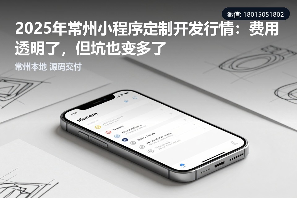 常州,小程序定制开发,开发费用,本地服务,源码交付
