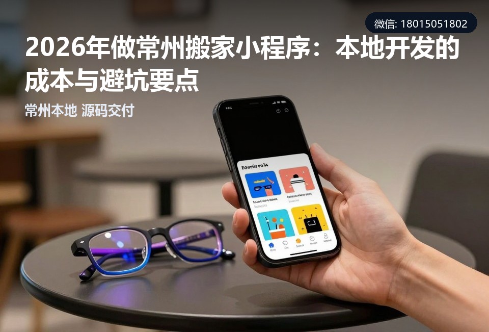 常州搬家小程序,常州小程序开发,搬家小程序定制,本地小程序开发公司,小程序源码交付