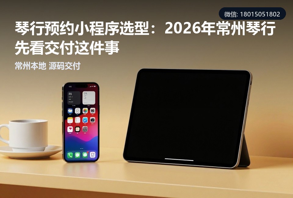 常州琴行预约小程序,琴行小程序开发,常州小程序定制,琴行排课系统,本地小程序开发