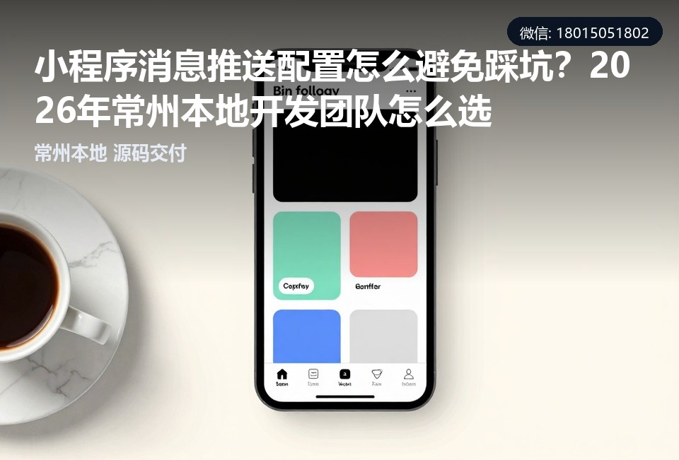 常州消息推送配置,小程序消息推送,订阅消息开发,常州小程序开发公司,小程序源码交付